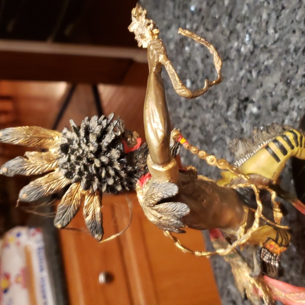 INDIAN THE SPIRIT OF THE RAVEN.. AMERICA INDIAN DANCE ART - Picture 9 of 17